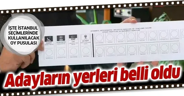 Son dakika haberi: İstanbul seçimlerinde yarışacak adayların pusuladaki yeri belli oldu
