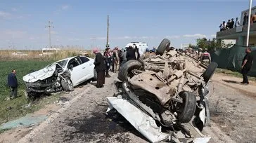 Şanlıurfa’da feci kaza: 3 ölü 2 yaralı!