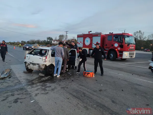 Tekirdağ’da feci kaza: Cip köprüden uçtu - 8