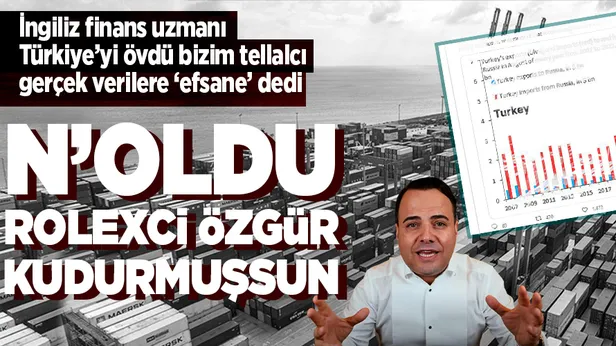 Uluslararası Finans Enstitüsü IIF Başekonomisti Robin Brooks Türkiyeyi övdü felaket tellalı Özgür Demirtaş kudurdu