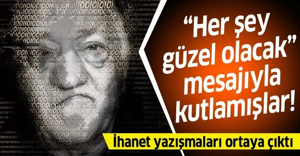 İhanet sevincini Her şey güzel olacak mesajıyla kutlamış