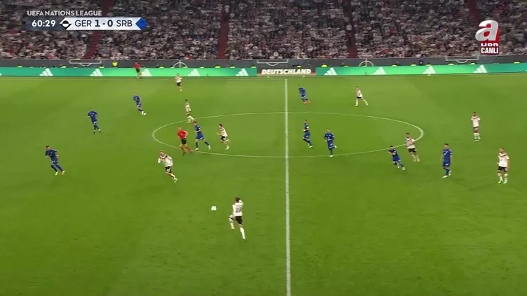Almanya 2-0 Sırbistan GOL: Florian Wirtz