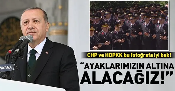 Erdoğandan terörle mücadelede net mesaj