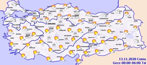 HAVA DURUMU | Meteorolojiden o illere sağanak uyarısı | 12 Kasım İstanbul'da hava nasıl olacak?-5