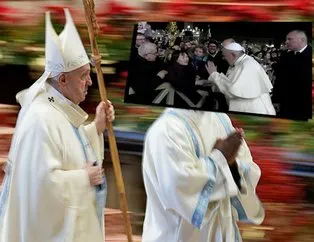 Kadın tokatlayan Papa: Kadına şiddet tanrıyı...