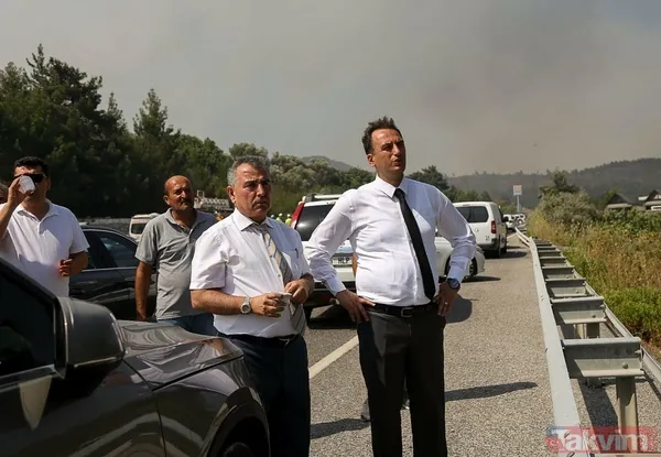 İzmir Bornova'da orman yangını: O yol kapatıldı - 6