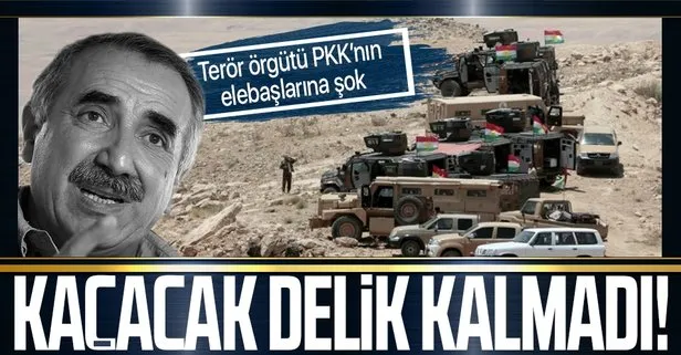 Terör örgütü PKK Kandil Berdenazi kampında köşeye sıkıştı!