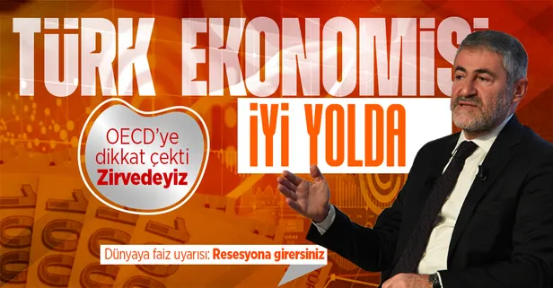 Son dakika: Hazine ve Maliye Bakanı Nureddin Nebati: Dünya merkez bankaları yüksek faizle resesyon riskini artıyor