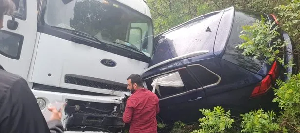 Kamyon cipi biçti!