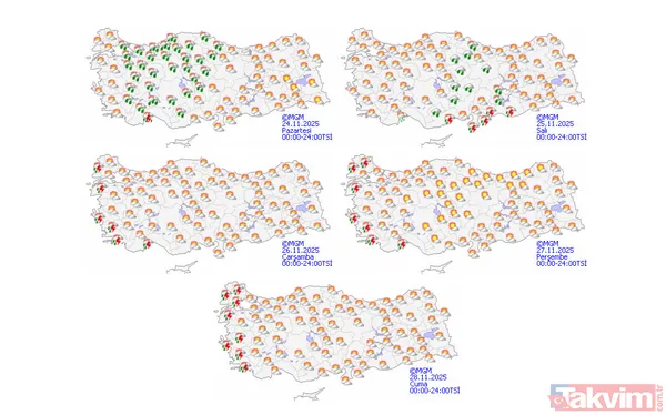 Şimşek, sağanak ve kar geliyor! Meteoroloji’den 18 kente kritik uyarı: 48 saat sürecek… - 9