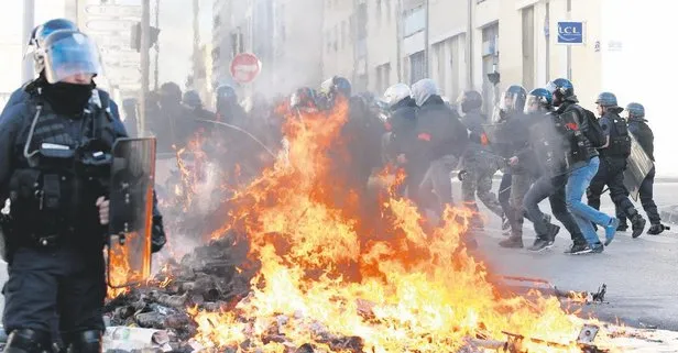 Fransa’da şimdi de çiftçiler harekete geçti