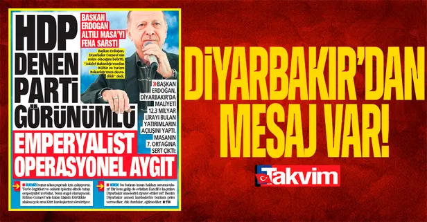 Diyarbakırlı vatandaşlardan muhalefete çok net mesaj: Kürtleri masanıza meze etmeyeceğiz