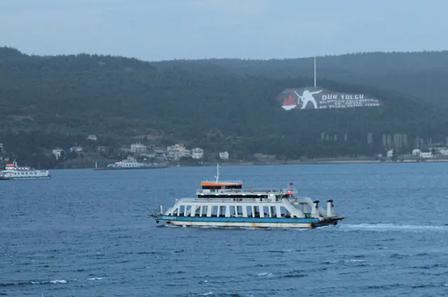 Deniz ulaşımına lodos engeli