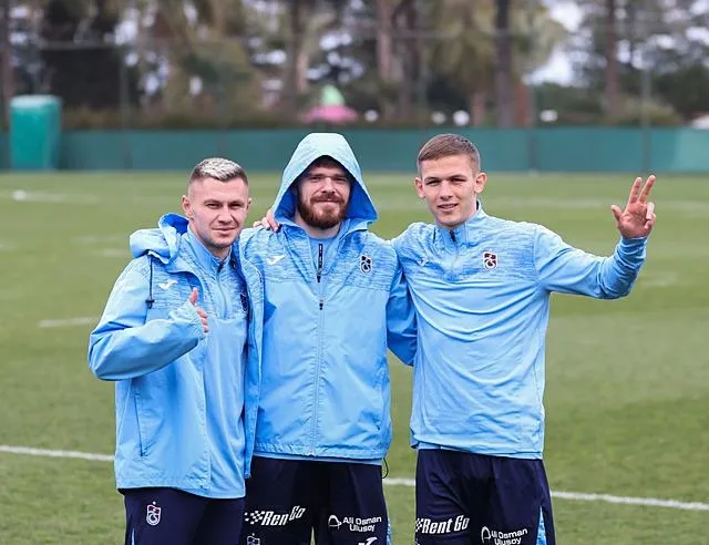 Ukraynalılar’dan idman pozu