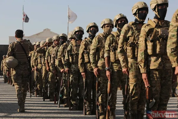 Başkan Erdoğan Suriye'nin kuzeyine yeni operasyon sinyali vermişti! Suriye Milli Ordusu 2 bin askerle tatbikat yaptı - 13