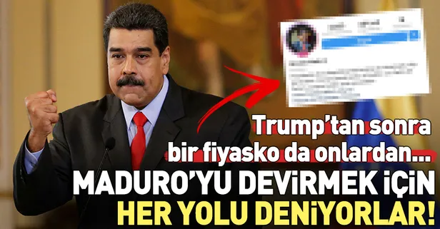 Maduro'ya darbe girişimine Instagram desteği!