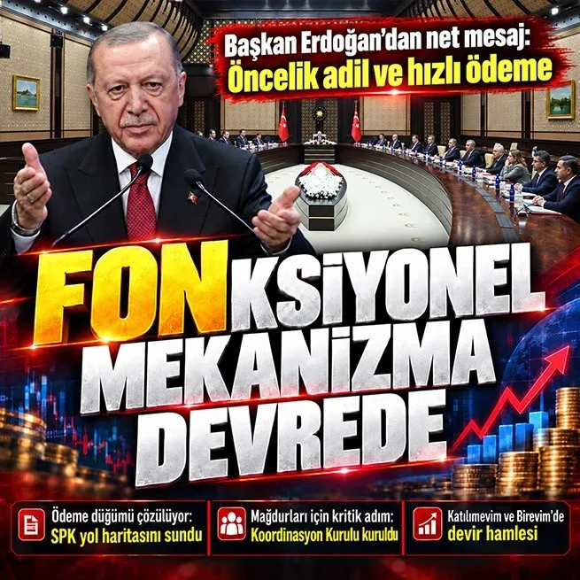 Fon Koordinasyon Kurulu kuruldu: SPK ödeme planını sundu, DDK incelemeyi başlattı