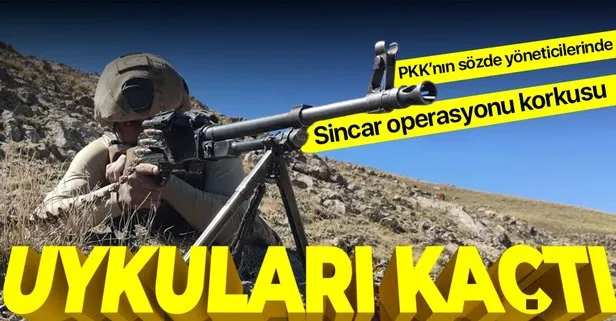 Başkan Erdoğan’ın Bir gece ansızın gelebiliriz sözleri PKK’nın uykularını kaçırdı! PKK üst düzey yöneticilerinde Sincar operasyonu korkusu