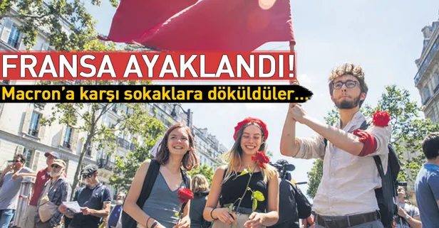 Fransa ayaklandı