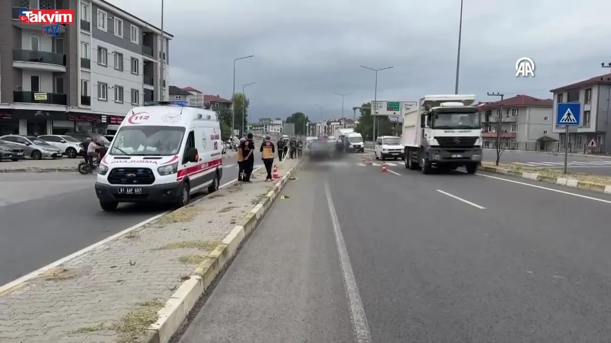Yaya geçidinde feci ölüm!