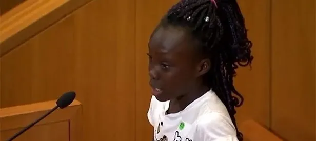 9 yaşındaki çocuktan ABD’ye ’ırkçılık dersi’