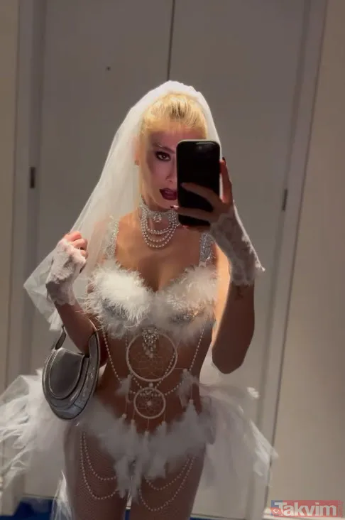 Meedo'dan boşanan Şeyma Subaşı yine gelinlik giyince olanlar oldu "Doyamadın galiba gelin olmaya" Kendini partilere atan Şeyma... - 9