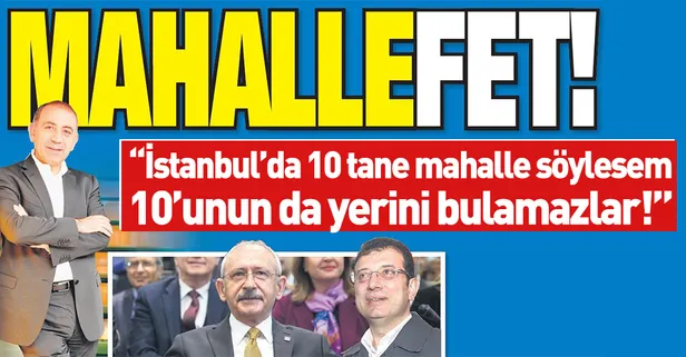 'Mahalle'fet! Gürsel Tekin'den adaylara eleştiri