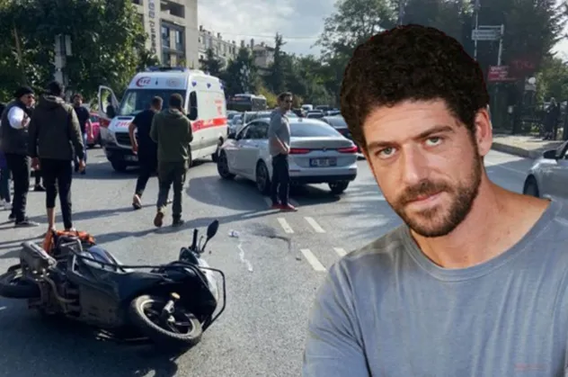 SON DAKİKA: Issız Adam Cemal Hünal trafik kazası geçirdi! Çarptığı motosikletlinin ayağı kırıldı
