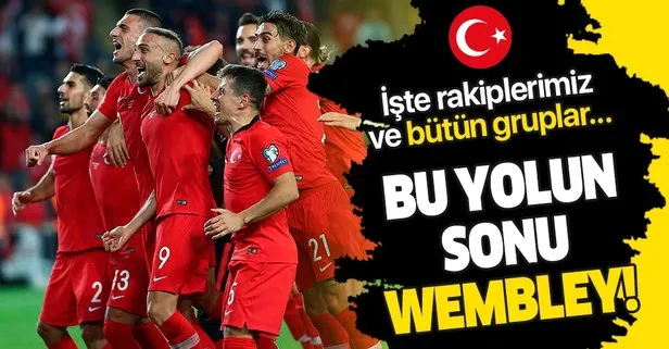 Bu yolun sonu Wembley! A Milli Takım, EURO 2020’de İtalya, İsviçre ve Galler ile eşleşti