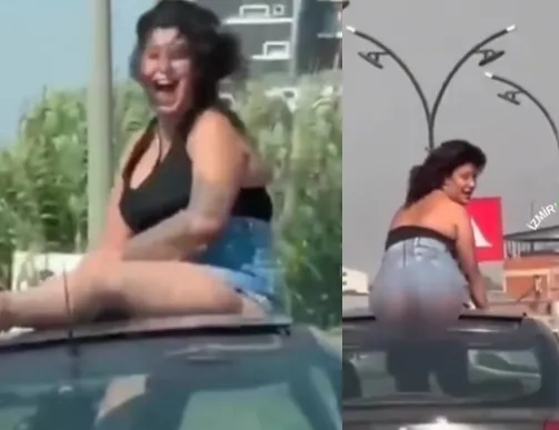 Nerede edep nerede haya... Sunroof üzerinde uygunsuz hareketler! Başsavcılık harekete geçti: 2 gözaltı