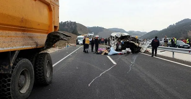 Kahramanmaraş'ta feci kaza: 8 ölü, 8 yaralı