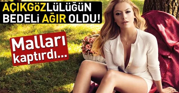 Açıkgözlük yaptı malları kaptırdı