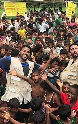 'Rohingyalı çocukların gülmeye ihtiyacı var'