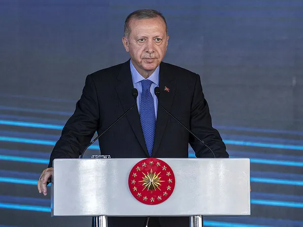 Başkan Erdoğan'dan ilk yerli güneş paneli fabrikası açılışında önemli açıklamalar-1