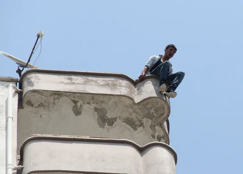 İntihar girişimini canlı yayınladılar - 13