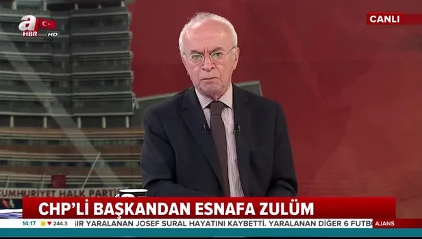 İzmir'de CHP'li belediye başkanından esnafa zulüm