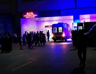Malatya’da hastanede bıçaklı kavga