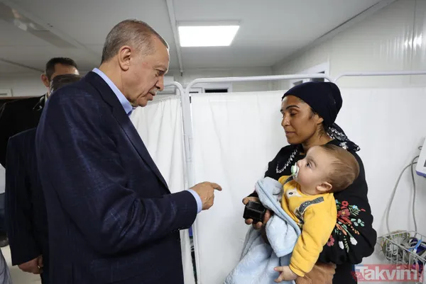 Başkan Recep Tayyip Erdoğan Hatay'ı ziyaret etti: Hem kalbimizle hem gözümüzle hem ziyaretlerimizle Hatay'ın yanında yer almayı sürdüreceğiz - 2