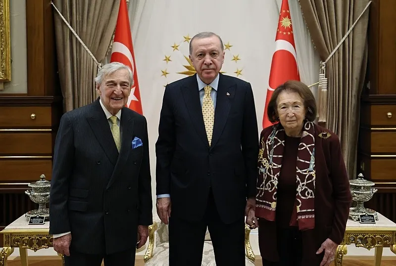 Başkan Erdoğan iş insanları Koç ve Arsel’i kabul etti!