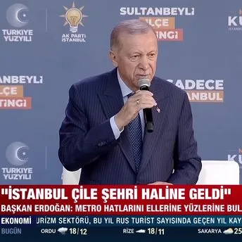 Başkan Erdoğan’dan Sultanbeyli mitinginde önemli açıklamalar