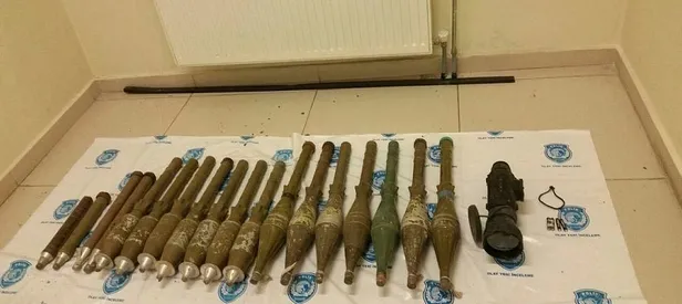 Van'da boş evde PKK cephaneliği ele geçirildi