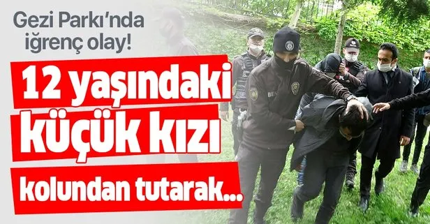 Gezi Parkı’nda gündüz vakti iğrenç olay! 12 yaşındaki küçük kızı kolundan tutarak…