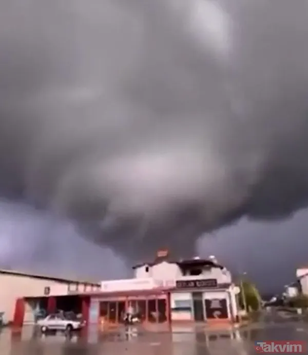 Muğla'da hortum! Çatıları uçtu direkler devrildi - 2