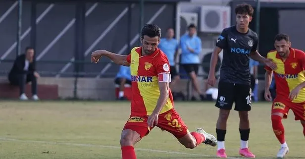 Göztepe'de İsmail Köybaşı golle döndü