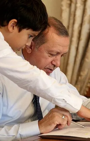 Son dakika: Başkan Erdoğan'ın torun sevinci