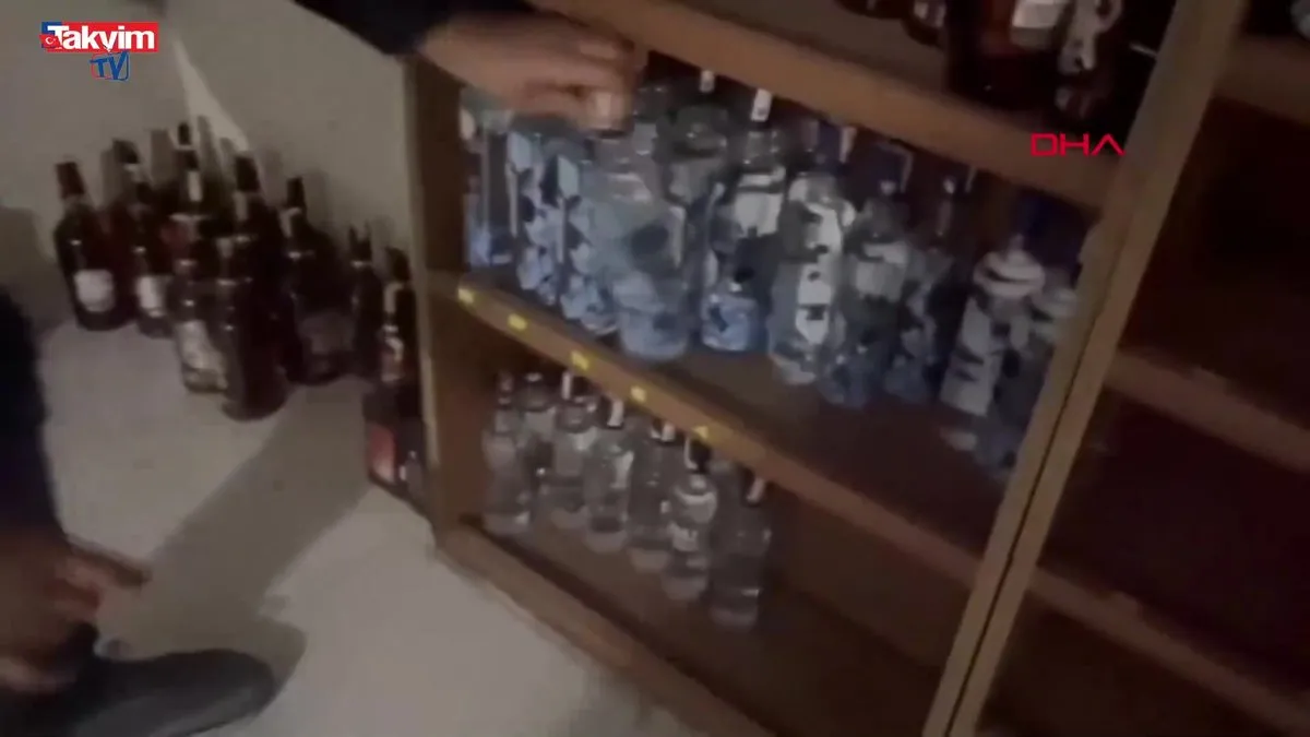 İstanbul’da sahte içki operasyonu!