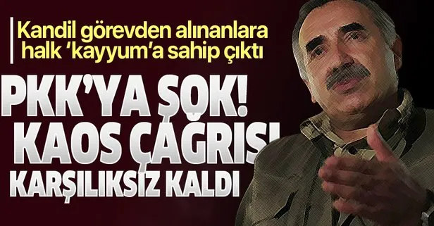 Kayyum kararı sonrası sokak çağrısı yapan Murat Karayılan’a şok!