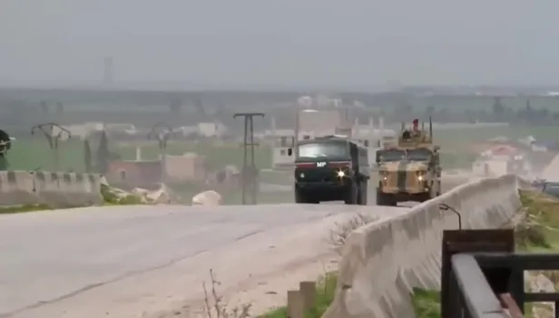 Ateşkesin ardından İdlib'de Türk ve Rus askerleri ilk kez birlikte görüntülendi