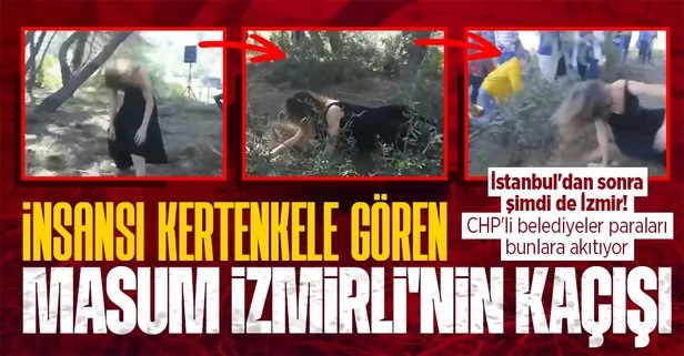 Bu da CHP’li İzmir Büyükşehir Belediyesi’nin kertenkelesi! Sosyal medya bu görüntüleri konuşuyor