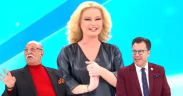 Müge Anlı siyah saten elbisesiyle ortalığı salladı! Rahmi Özkan ve Mehmet Şevki Sözen: Sade ve şık nasıl olunur işte böyle olunur